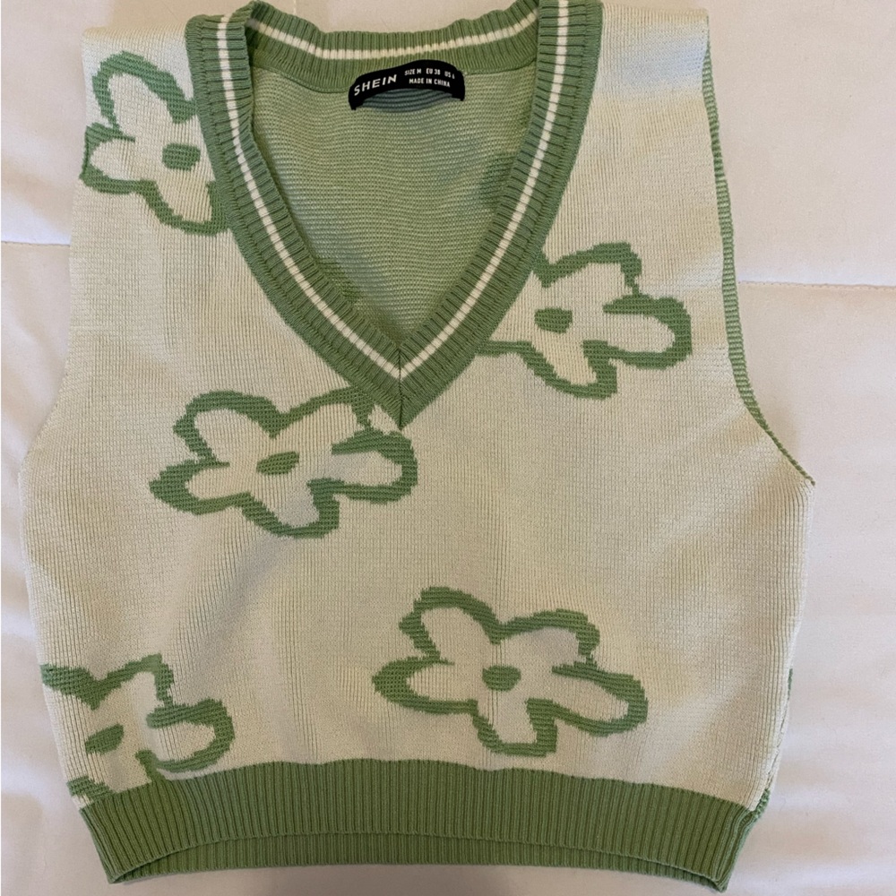 Flower Sweater Vest! 4 for $15!